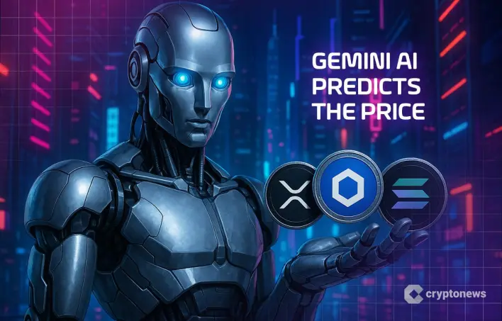 Google’s Gemini AI Predicts the Price of XRP, Chainlink and Solana by the End of 2025