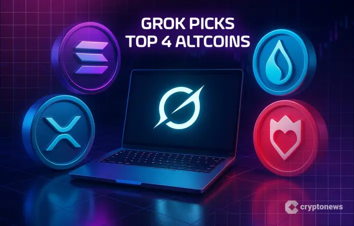 Grok Picks Top 4 Altcoins to 10x Before 2026