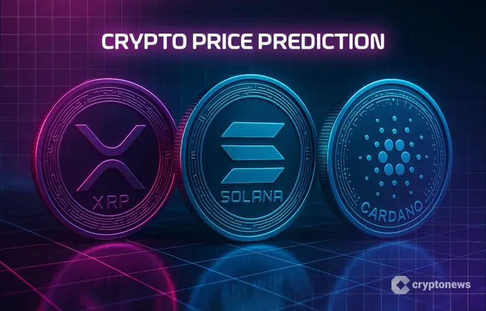 Crypto Price Prediction Today 1 August – XRP, Solana, Cardano