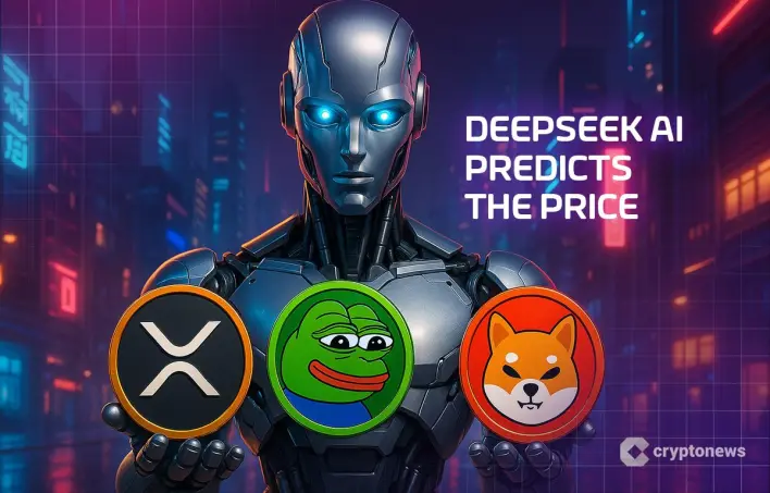 China’s DeepSeek AI Predicts the Price of XRP, Pepe and Shiba Inu by the End of 2025