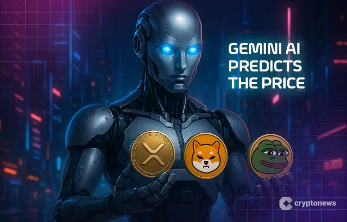 Google’s Gemini AI Predicts the Price of XRP, Shiba Inu and Pepe by the End of 2025